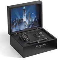 Фото Лимитированный набор Montegrappa Batman: ручка-роллер, часы, запонки