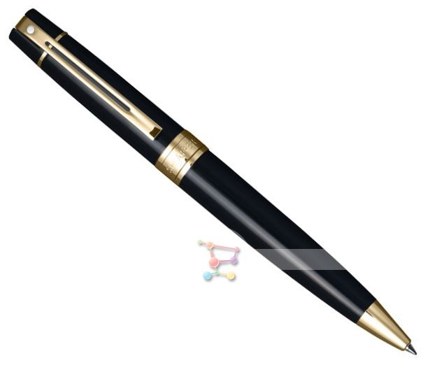 Шариковая ручка Sheaffer Gift Collection 300  Glossy Black GT  BP Sh932525