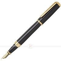 Перьевая ручка Waterman Exception Slim Black GT 11 028