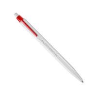 Фото Шариковая ручка Caran d'Ache 825 Eco с красной клипсой