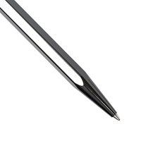 Шариковая ручка Caran d'Ache 849 Popline Metallic Black черная 849.809