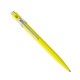 Фото Шариковая ручка Caran d'Ache 849 Popline Fluorescent Yellow желтая 849.970