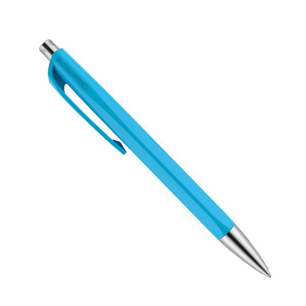 Шариковая ручка Caran d'Ache 888 Infinite голубая 888.171