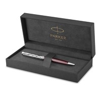 Шариковая ручка Parker SONNET 17 Metal and Red Lacquer CT BP