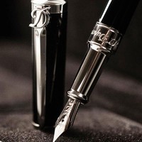 Перьевая ручка S.T. Dupont Sword черная 290102