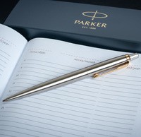 Шариковая ручка Parker JOTTER 17 SS GT BP Трезубец Слава Україні 16032_TR3