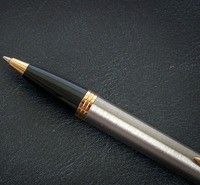 Шариковая ручка Parker IM 17 Brushed Metal GT BP 22 232_DV