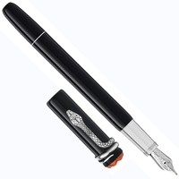 Ручка перьевая Montblanc Heritage Rouge and Noir Black M черная 132107