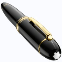 Ручка перьевая Montblanc Meisterstück Gold-coated 149 черная 0.62мм 132113