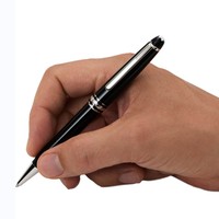 Ручка шариковая Montblanc Meisterstück Platinum-coated черная 132446