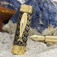 Ручка-роллер Montegrappa The Victory Of The Whale Rb ISVWLRBE