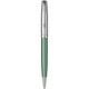 Фото Ручка шариковая Parker SONNET 17 Essentials Metal and Green Lacquer CT BP 83 332