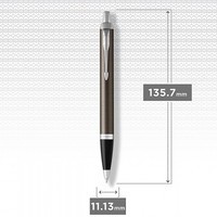 Ручка шариковая Parker IM 17 Dark Espresso CT BP блистер 22 336
