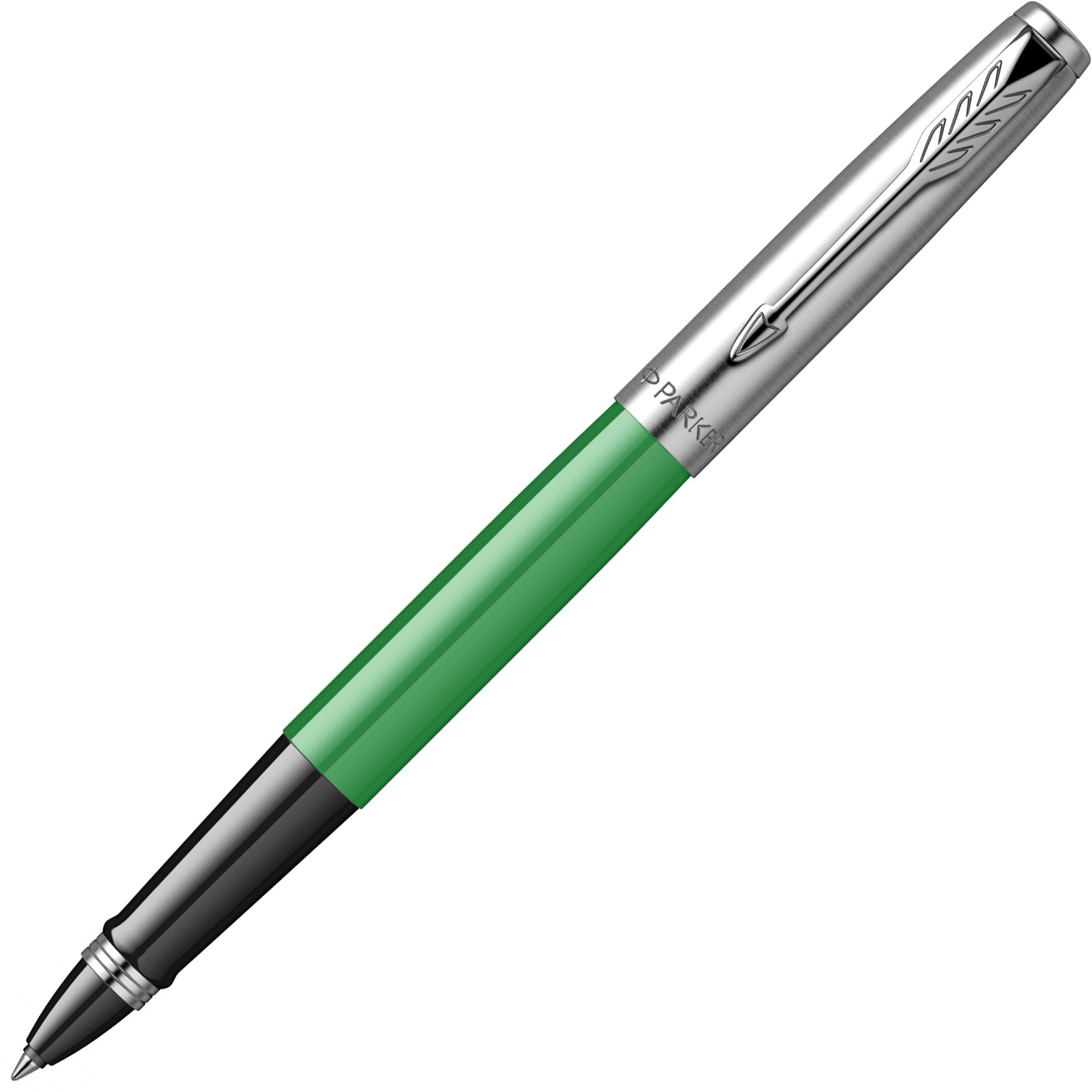 Ручка-роллер Parker Jotter 17 Plastic Green CT RB в Eco упаковке 15 221e